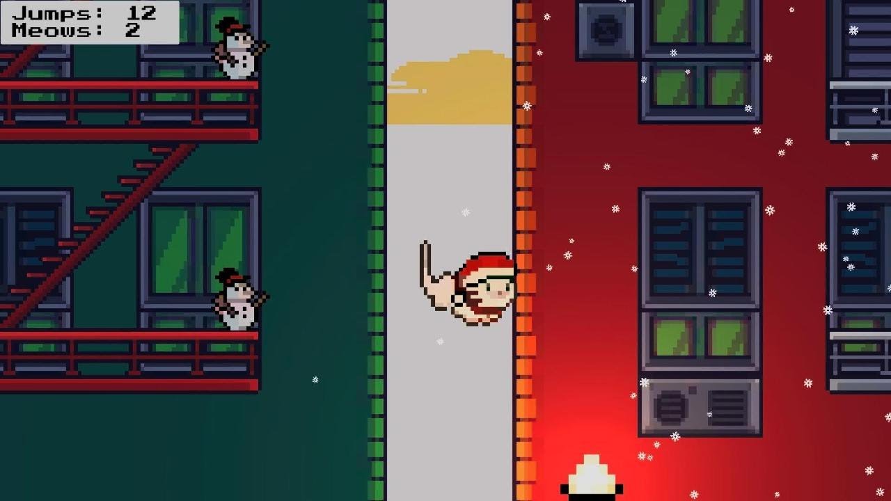 Rooftop Rascal: The Claus Cat - PLATINO