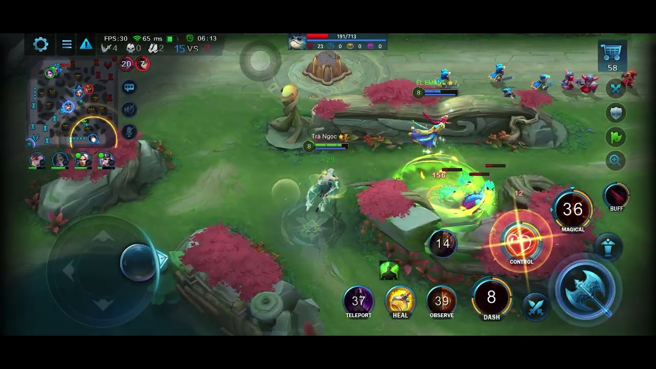 Cùng thử sức với Elvira và hiệu ứng skin huyền thoại mãn nhãn#heroesevolved #mobilelegends #vietnam 