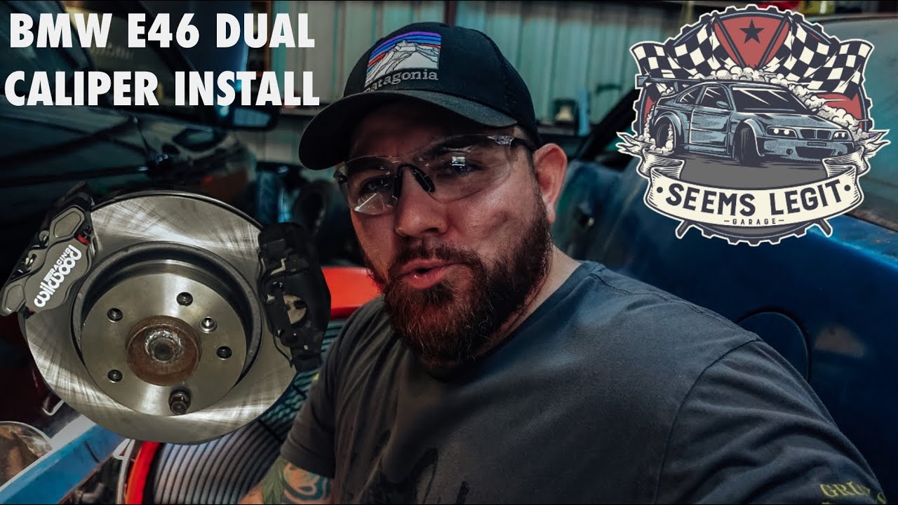 HOW TO INSTALL DUAL BRAKE CALIPERS ON THE BMW E46 DRIFT BUILD