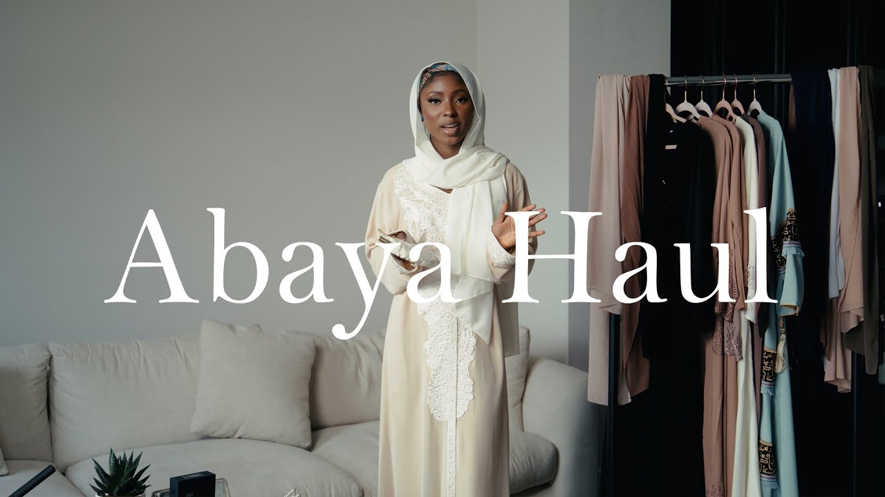Abaya Haul | Modest Try On Haul | Aisha Alabi