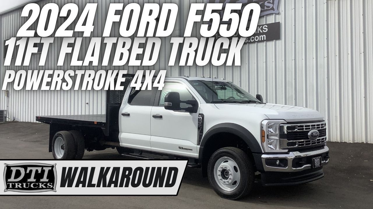 2024 Ford F550 XL 11ft Flatbed Truck #17929M