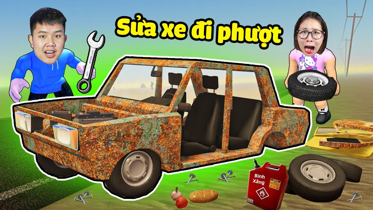 Nhặt đồng nát ve chai sửa xe cũ thành xe chạy được để đi phượt xem được bao xa?