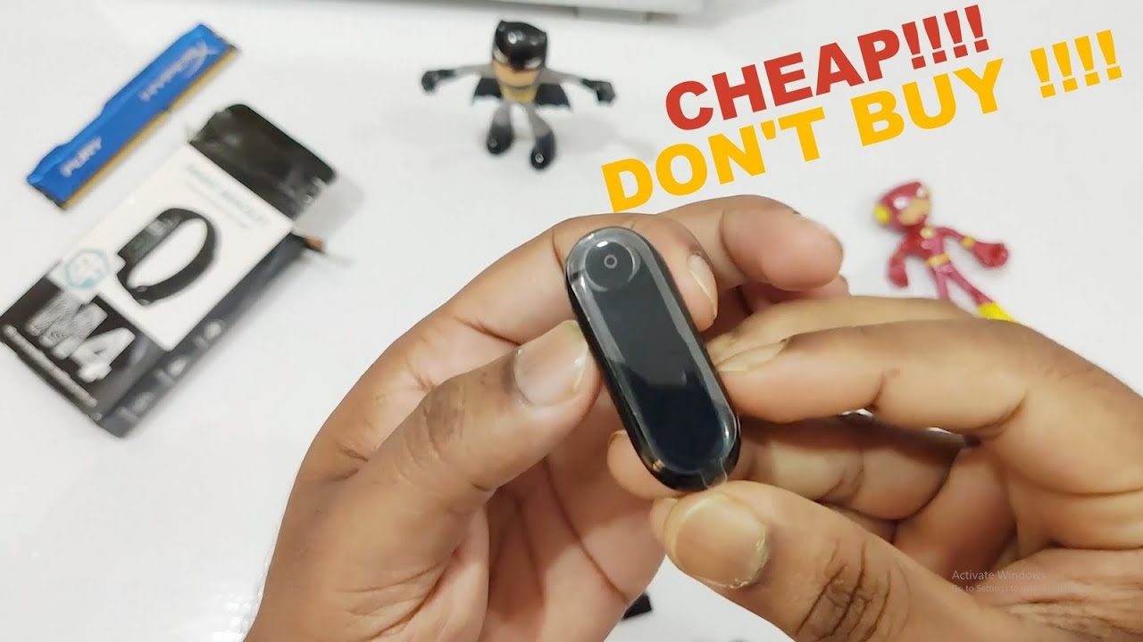 TRUTH OF CHEAP M4 SMARTBAND!!! DON'T BUY BEFORE WATCHING THIS