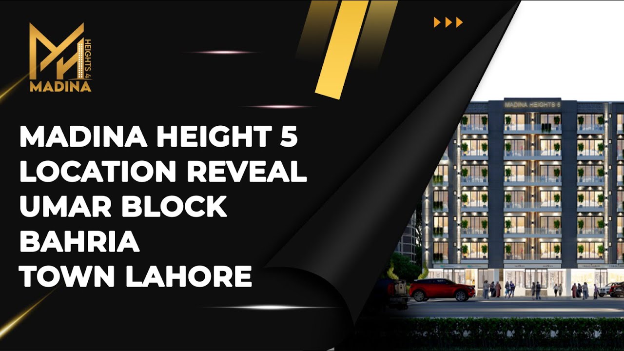 Madina Heights 5 Location Reveal - Apartments Booking Open Call Now