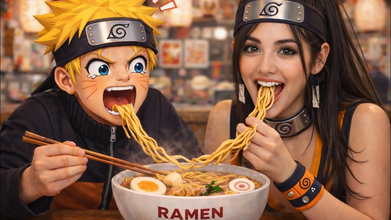 “I Ate Ramen in Naruto’s Favorite-Themed Restaurant—Was It Like His Village?”