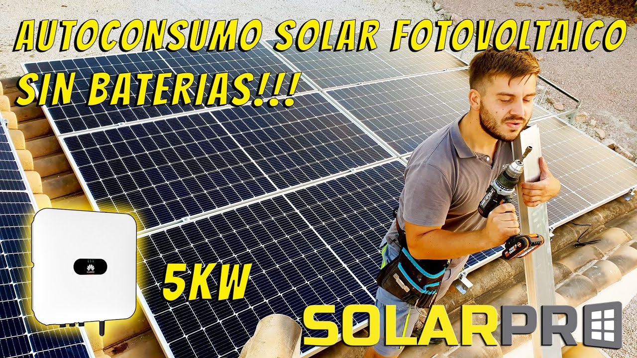 ☀️ COMPENSACION por EXCEDENTES❗️Instalación de Autoconsumo SOLAR SIN Baterías con el NUEVO Huawei 👍