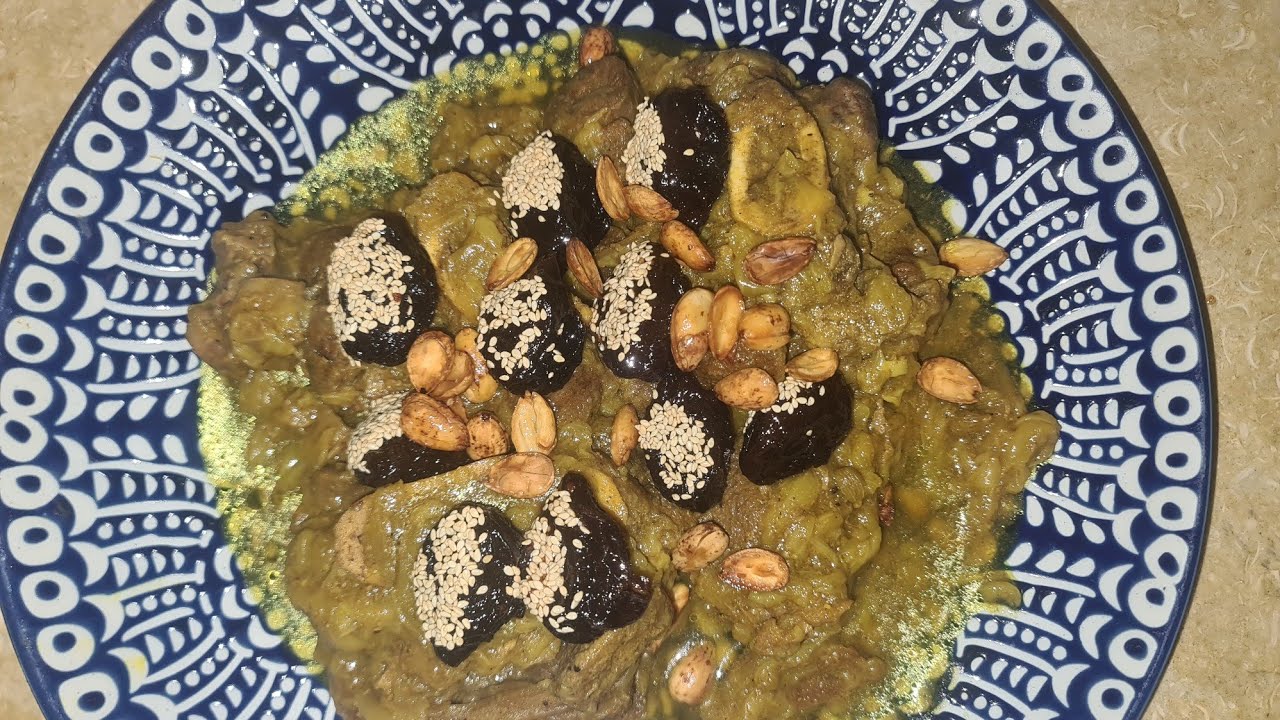 طاجين اللحم بالبرقوق🥩 طريقتي🤷‍♀️