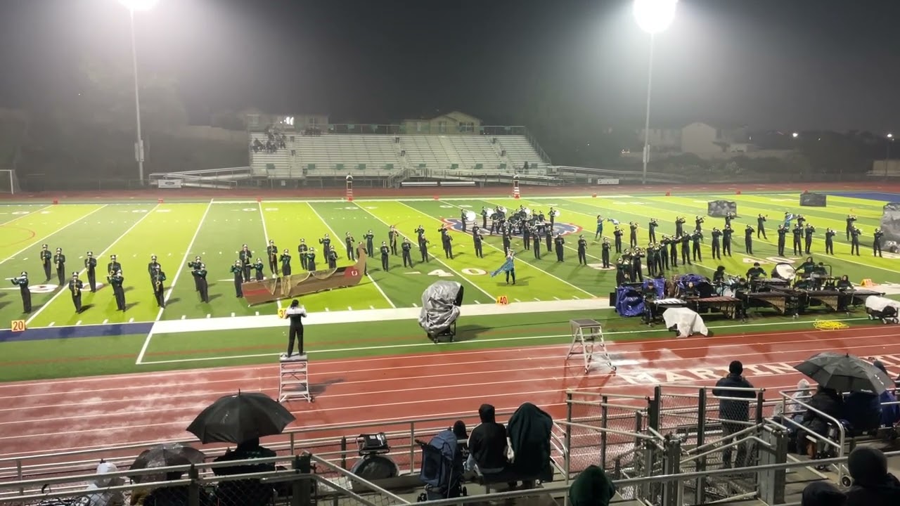 Nov. 23 2024: South High Spartan Band and Color Guard at SCSBOA 5A Championships at MLK High School