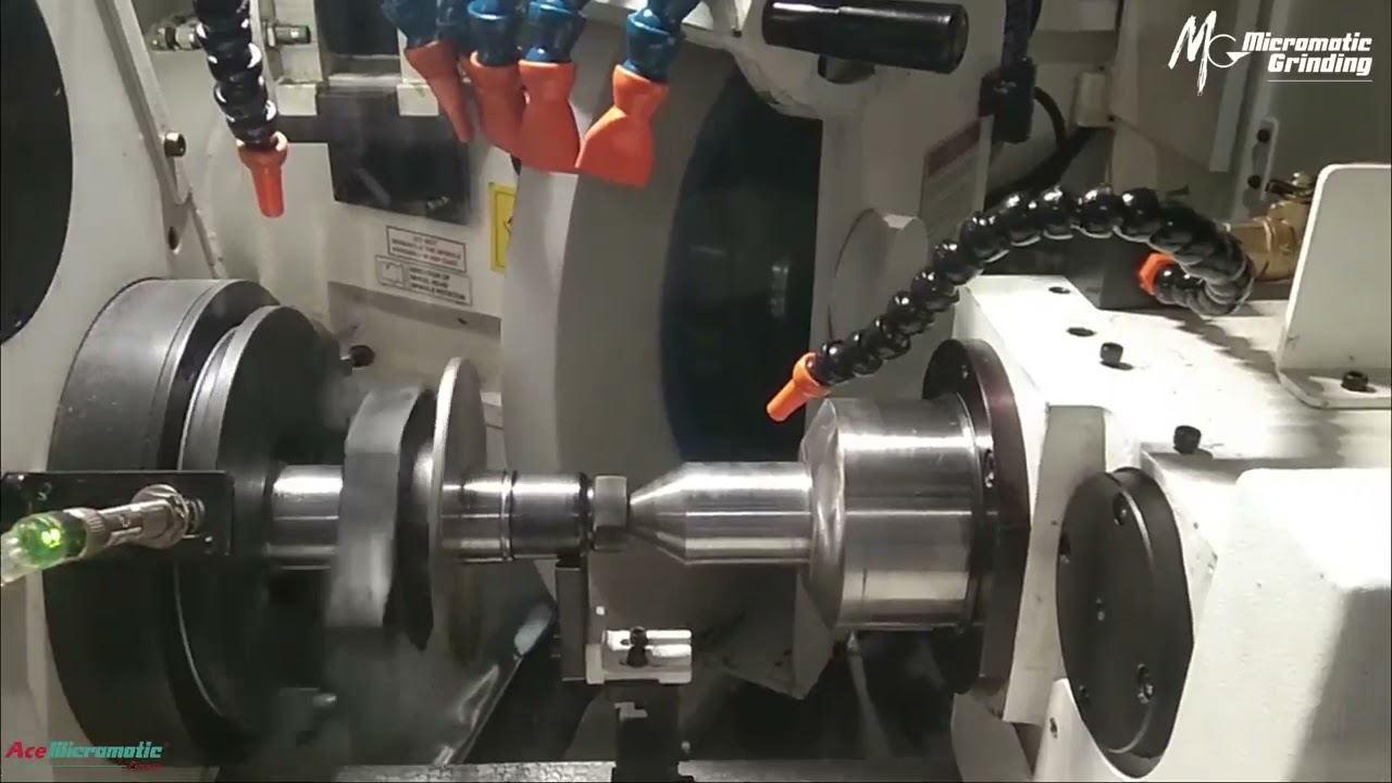 Wide Face Shaft Grinding on Stallion Series