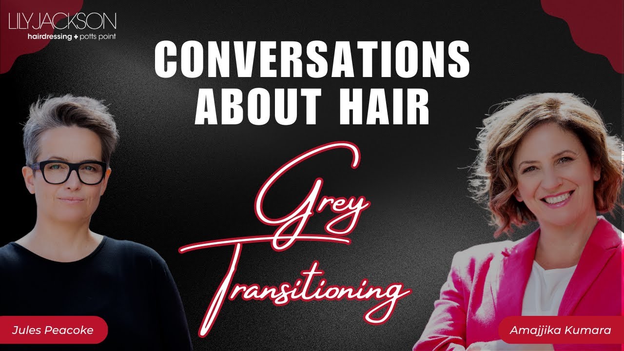 Expert Grey Hair transitioning video