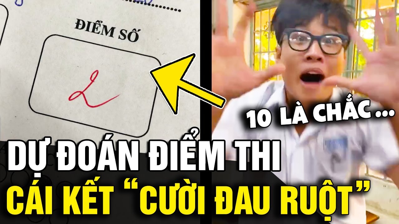 Phỏng vấn học sinh 'VỀ SỐ ĐIỂM' m&igrave;nh sẽ đạt được, xem kết quả ai cũng 'XỈU NGANG' | Tin Nhanh 3 Ph&uacute;t