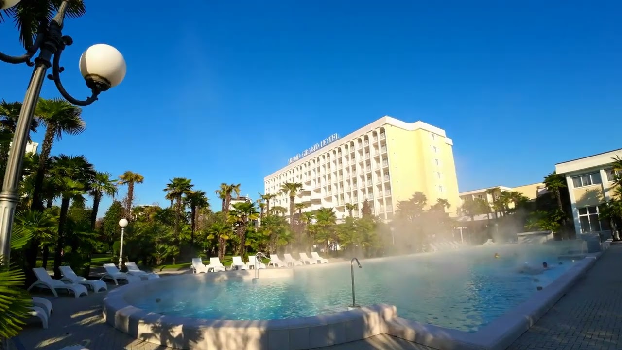 Spa and wellness paradise - 5-star hotel Grand Hotel in Abano Therme Italy December 2023 - PART 2