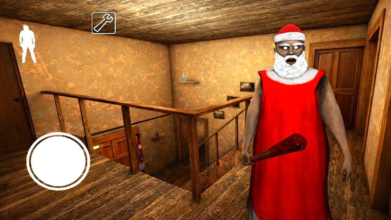 Granny haunted christmas 🎄 mode escape challenge || granny horror Gameplay||