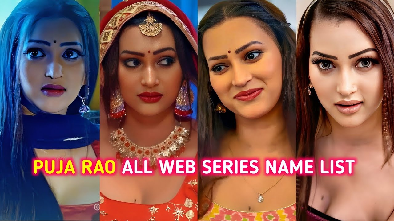 Pooja Rao Web Series Name List I Puja Rao Upcoming Web Series I Filmi Details