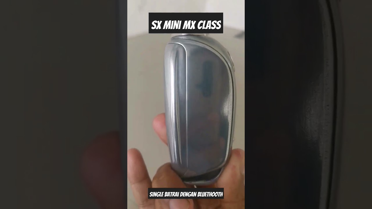 Sx Mini Mx Class Mod dengan bluetooth dgn chip yihi #mod #mxclass #yihi #vaporizer #singlebaterai