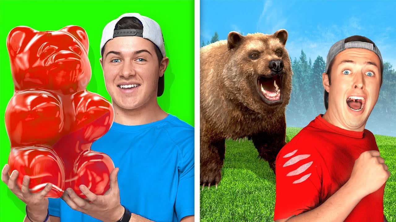 Мармеладное против настоящего вызова