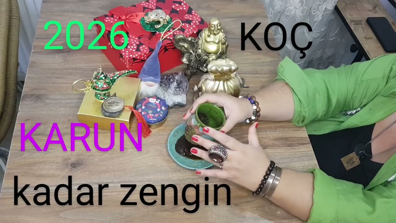 2026 KOÇ BURCU KAHVE FALI YORUMU Servet senin olacak!!!