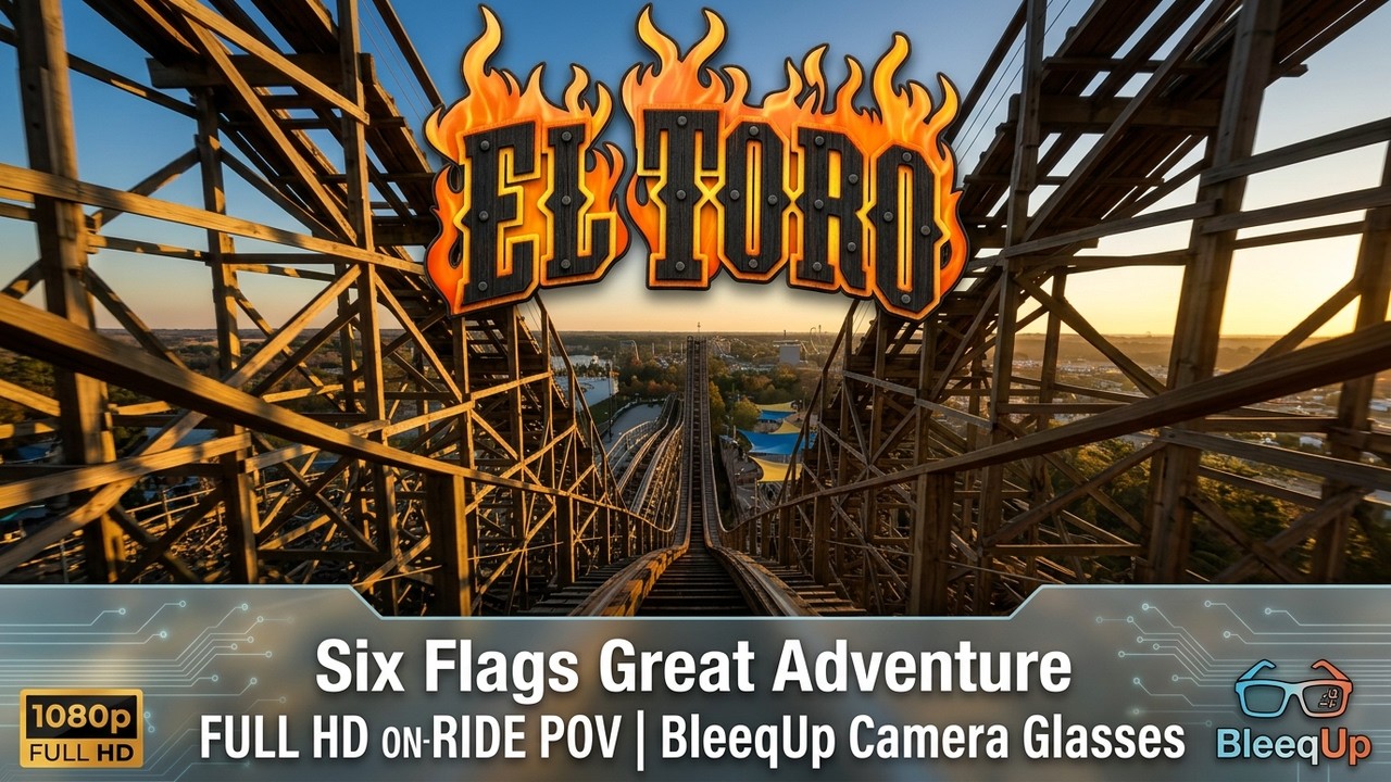 EL TORO &mdash; Вид от первого лица: Идеальные деревянные американские горки