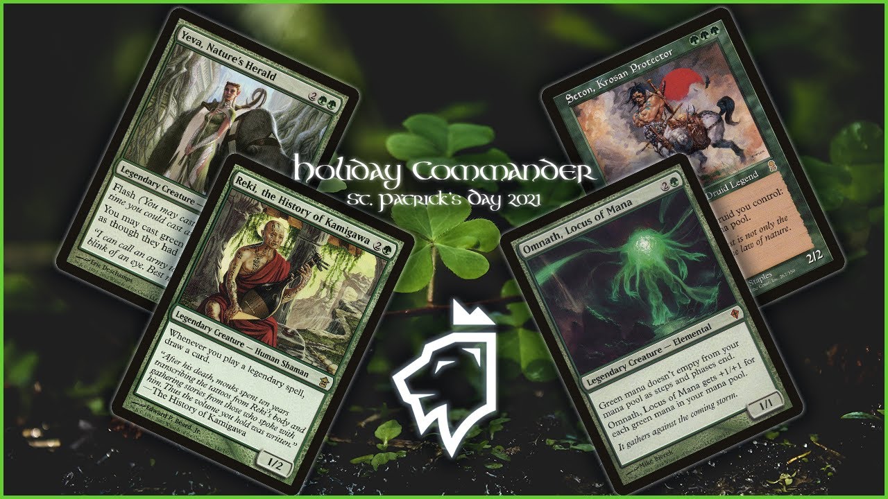 Yeva vs Omnath vs Reki vs Seton | Holiday Commander Mono Green | EDH Gameplay MTG