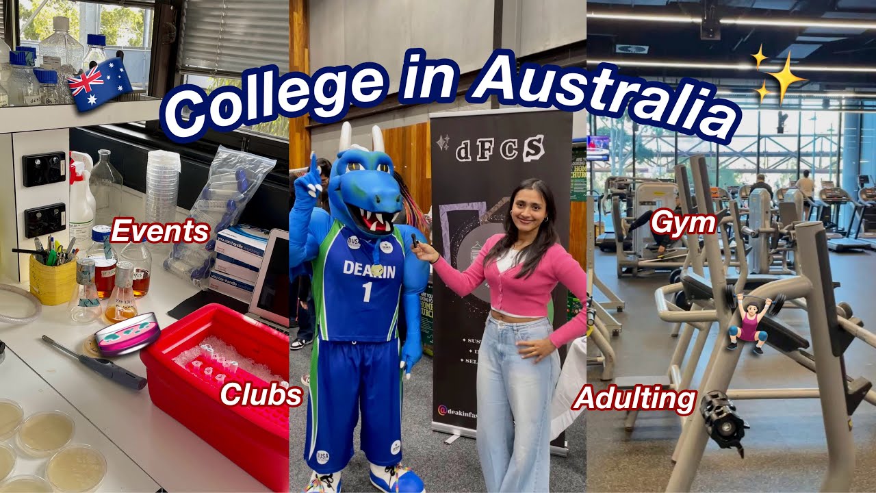 A Day in the Life as an Indian in Australia | Study abroad UNI Vlog | Orientation Week, New clubs!