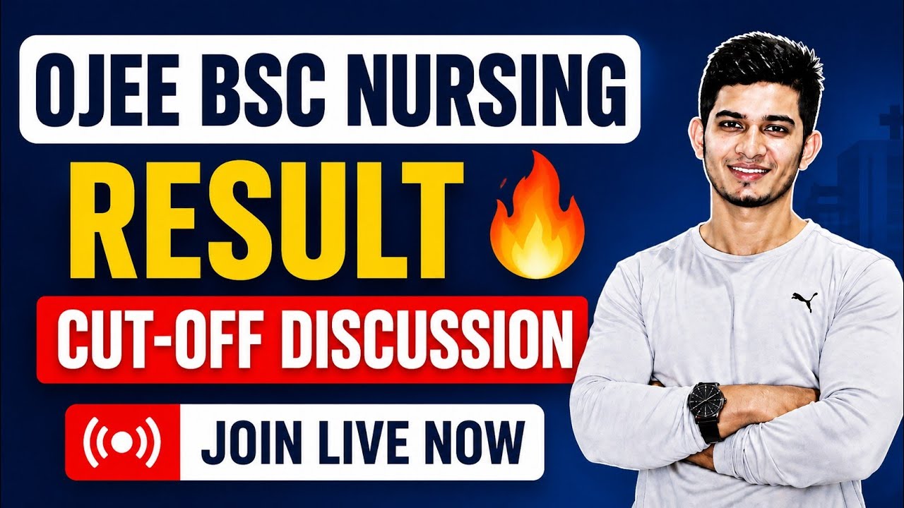 OJEE BSC NURSING -2026🔥CUT-OFF???