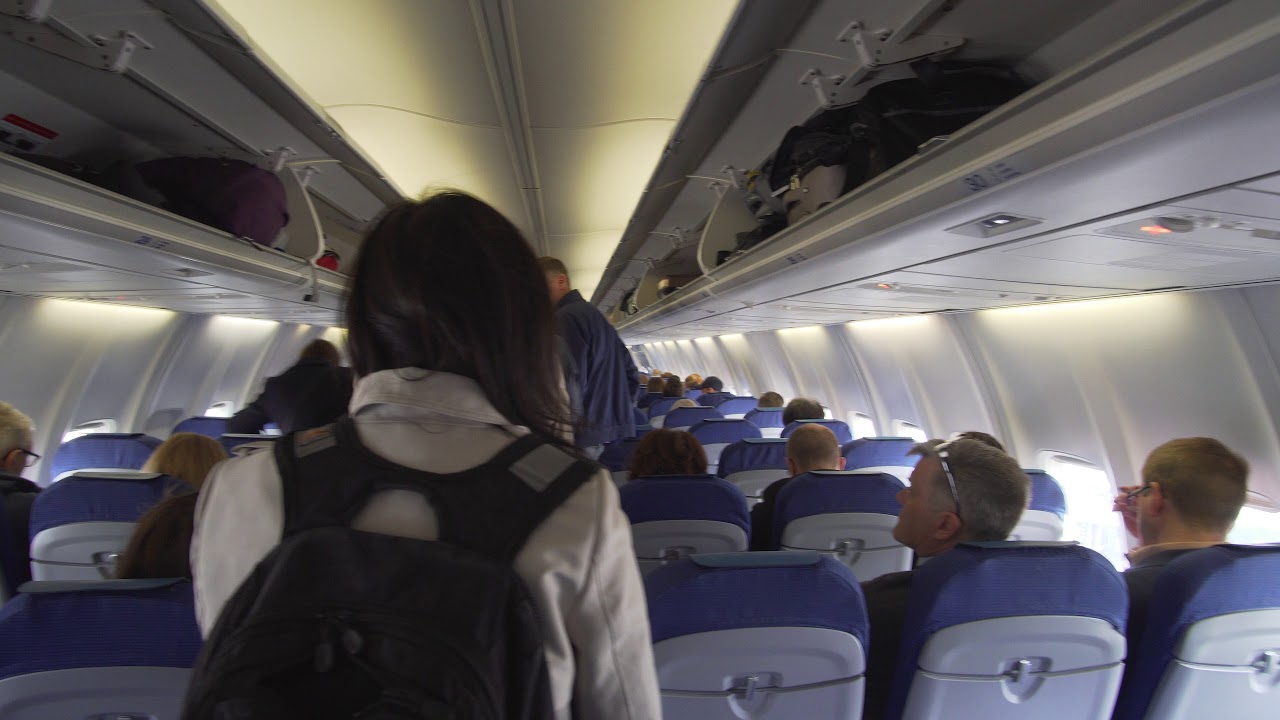 Sweden, Stockholm, Arlanda Terminal 2, boarding KLM airplane to Amsterdam