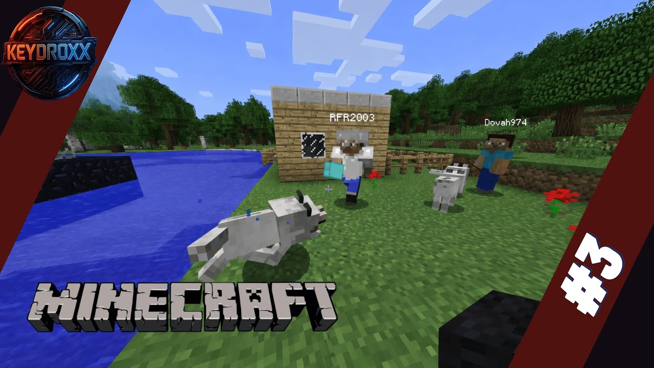 MINECRAFT LETHAMYR FR #3 : D0VAH974 ET RFR2003 N'ONT AUCUN SENS DE L'ORIENTATION !!!