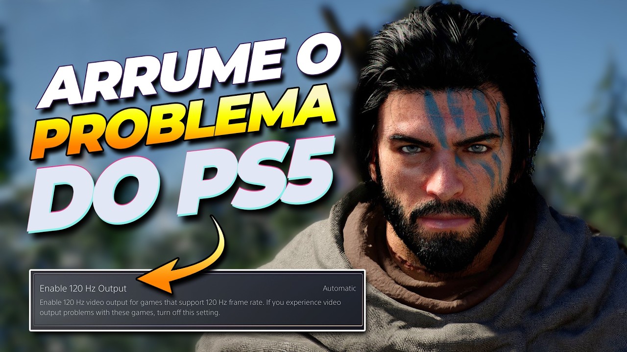 Como ARRUMAR o PROBLEMA da IMAGEM no PS5 em CRIMSON DESERT e a PRIMEIRA ATUALIZAÇÃO do JOGO!