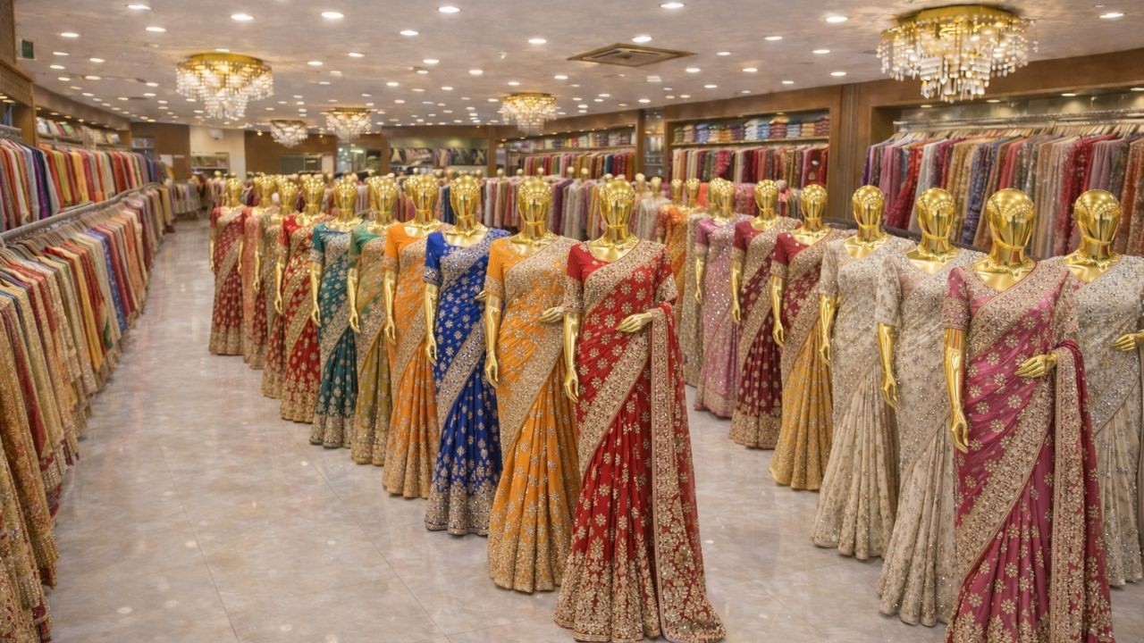Trending Fancy Sarees | Saree Wholesale Market