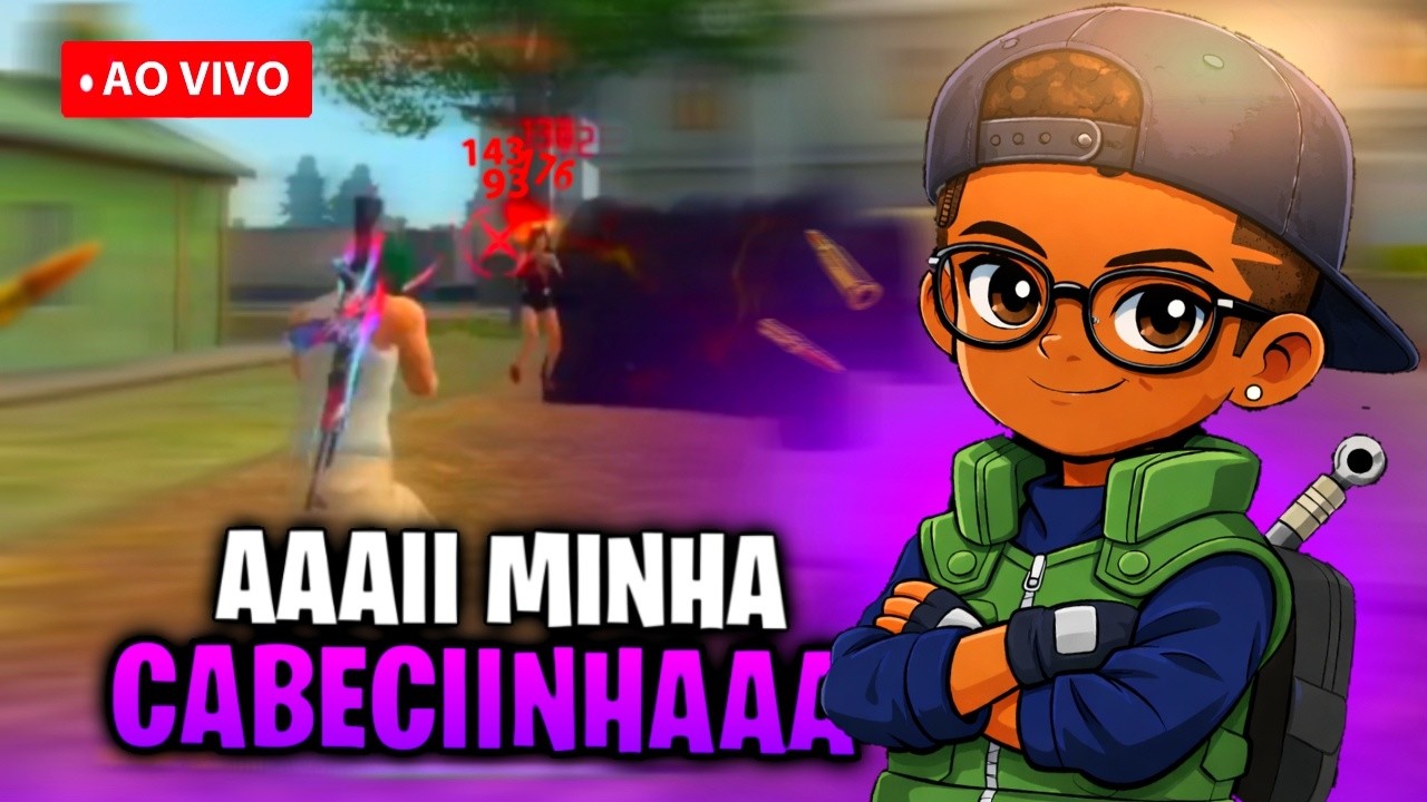 AO VIVO!! VEM PRA LIVEZINHA JOGANDO COM OS INSCRITOS FREE FIRE