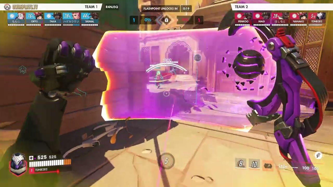 ランク研究６ by TDNB2B2 — Overwatch Replay R4NJ5Q