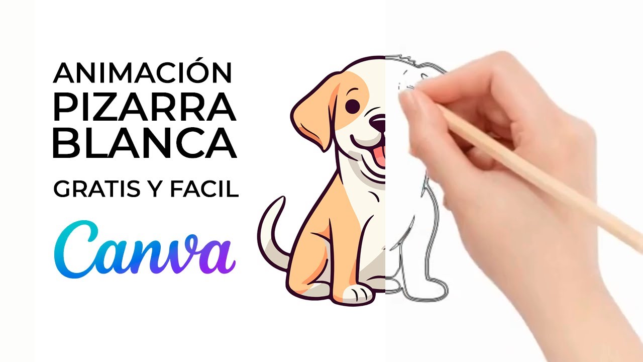 Animaciones de Pizarra Blanca GRATIS con Canva | Tutorial Fácil y Rápido