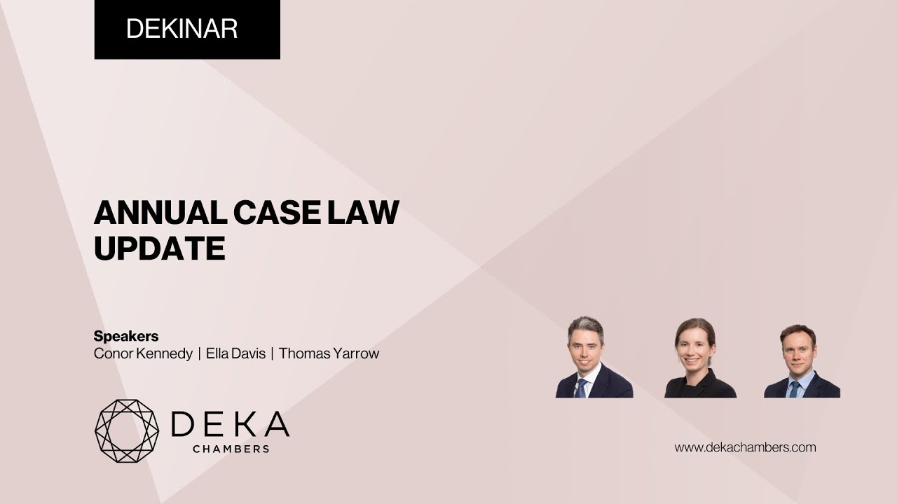 Annual Case Law Update