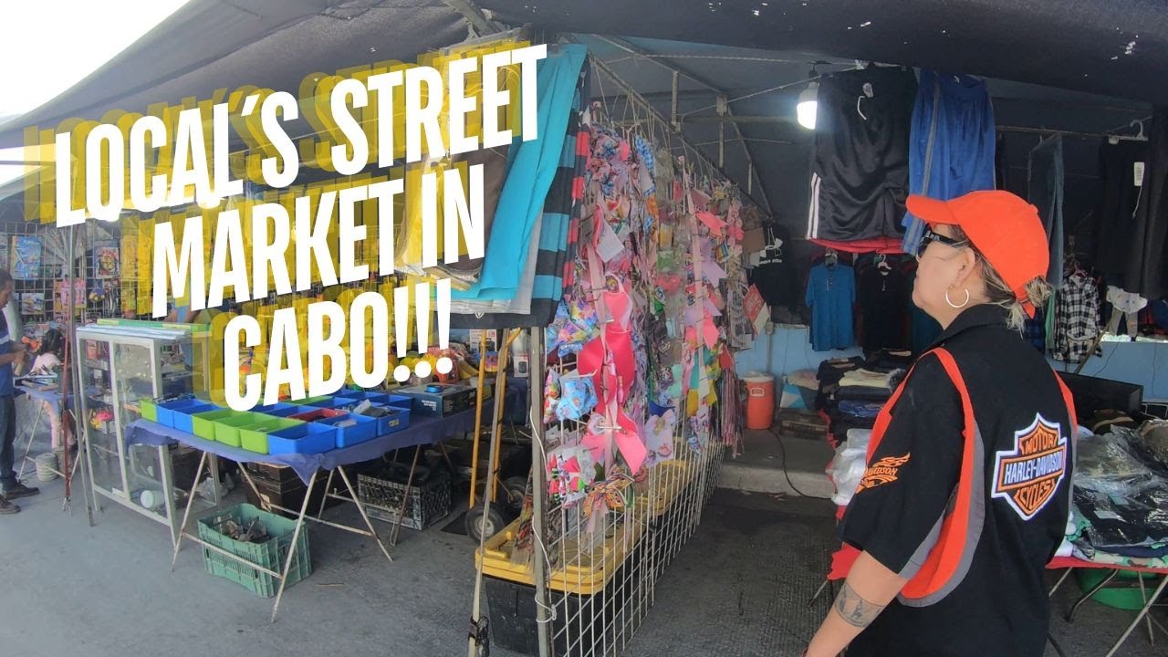 Cabo san Lucas Local´s Street Market + Carnitas Tacos