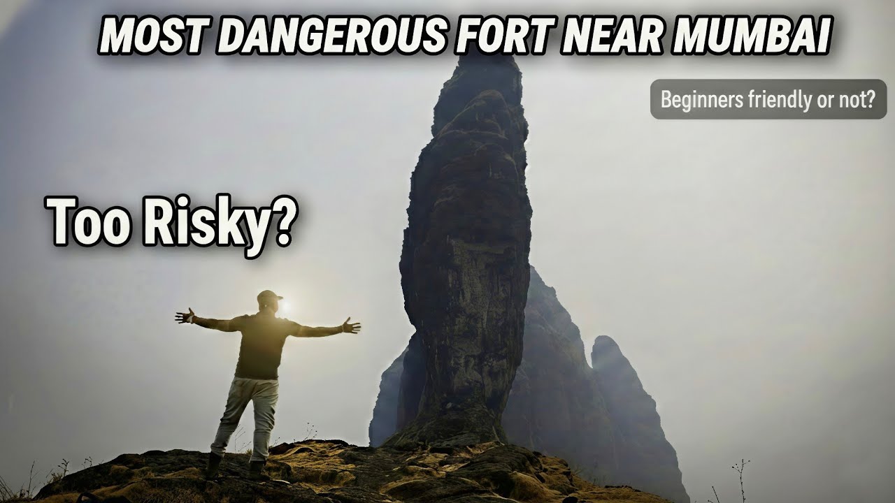 I Tried the Most Dangerous Fort Near Mumbai 😳 | Kalyan to Malang Gad | Ropeway & Real History