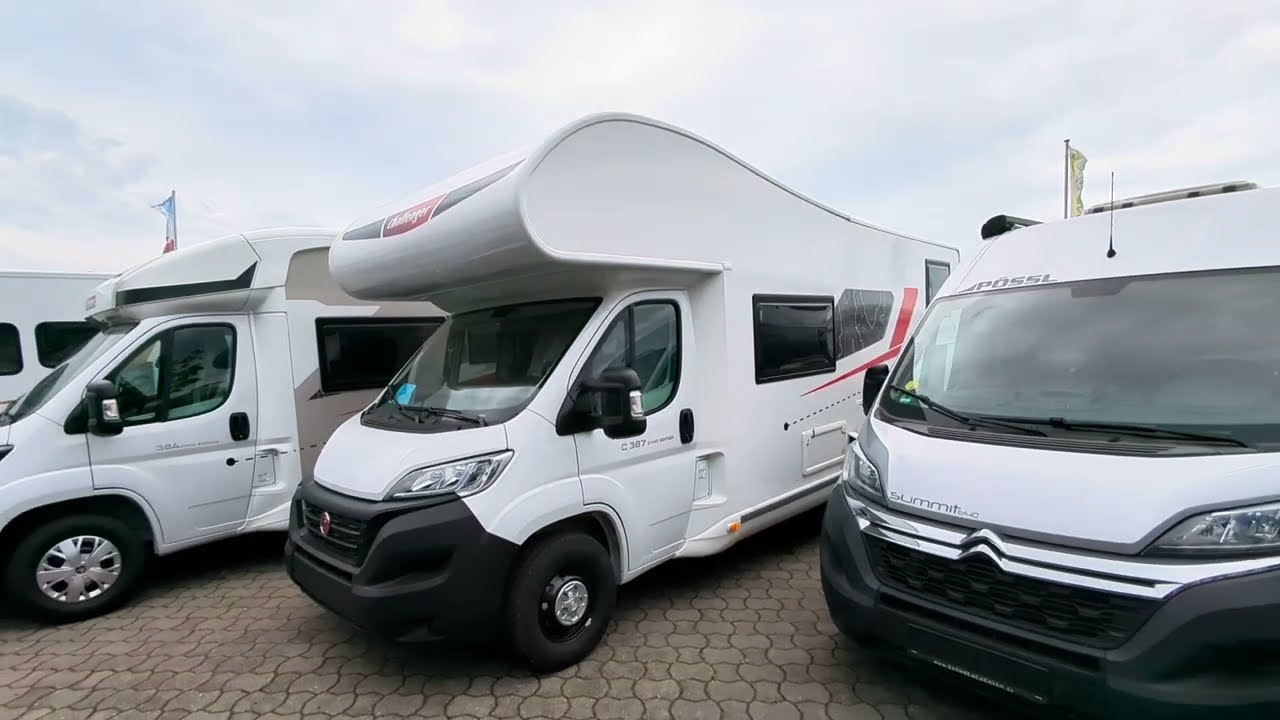 Einer der günstigsten Alkoven überhaupt. Der Challenger C 387 auf FIAT bei Dinnebier Leipzig.