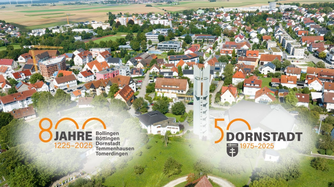 800 Jahre Dornstadt - ohne Ortsteile 2025