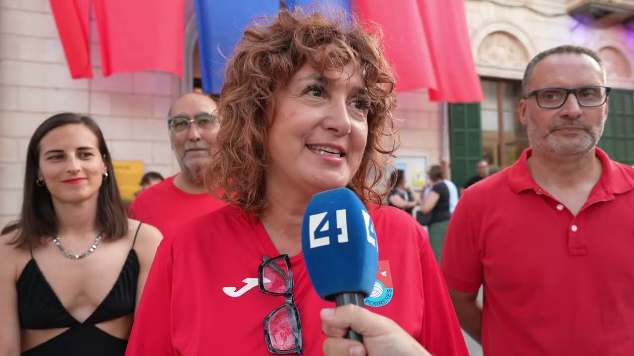 L'Ajuntament de Porreres recibe al U.E. Porreres por su ascenso a Segunda RFEF