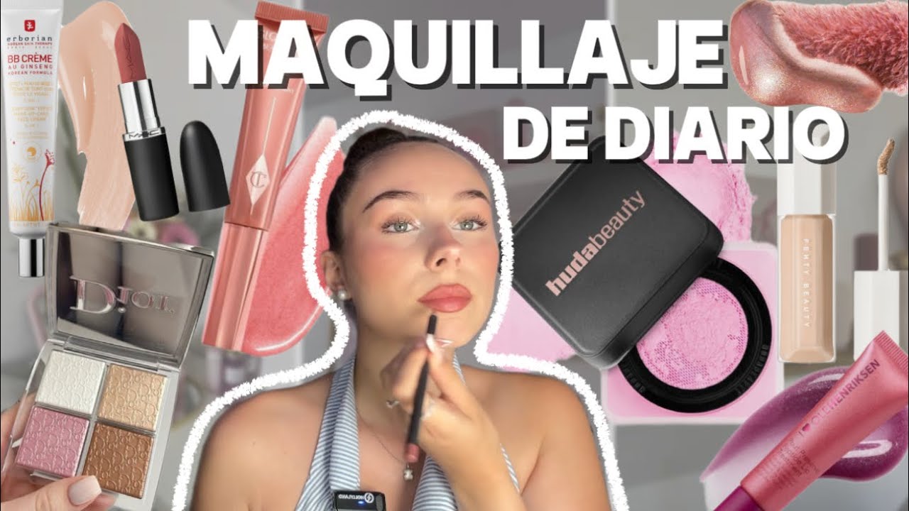 MAQUILLAJE de diario MUY FÁCIL💄|Tutorial principiantes✨