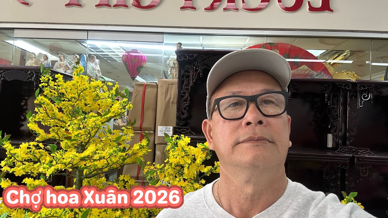 Chợ hoa Xuân 2026.