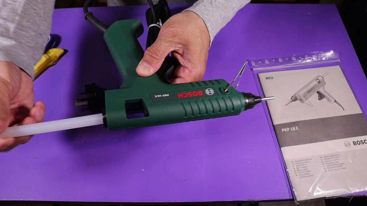 Unboxing Bosch Hot Glue Gun PKP 18E
