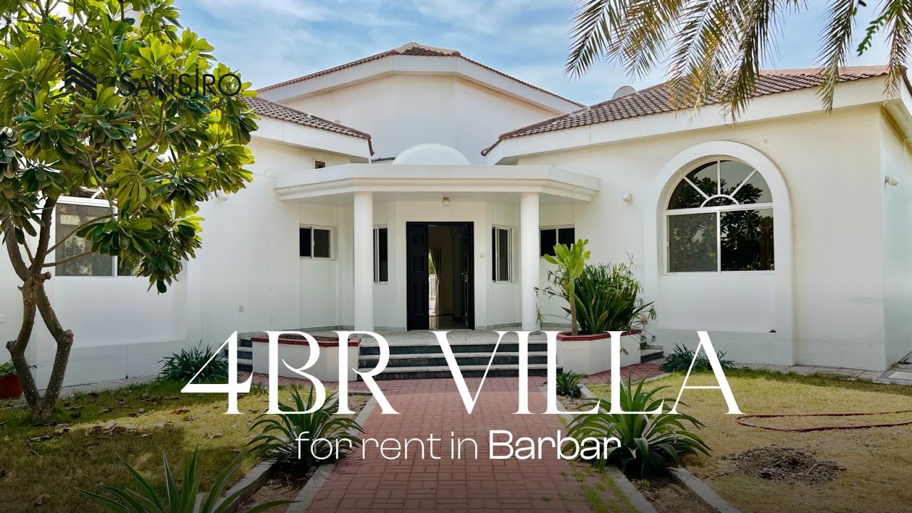 BD 775 | Spacious 4 Bedroom Villa + Maid's Room & Pool Access in Barbar