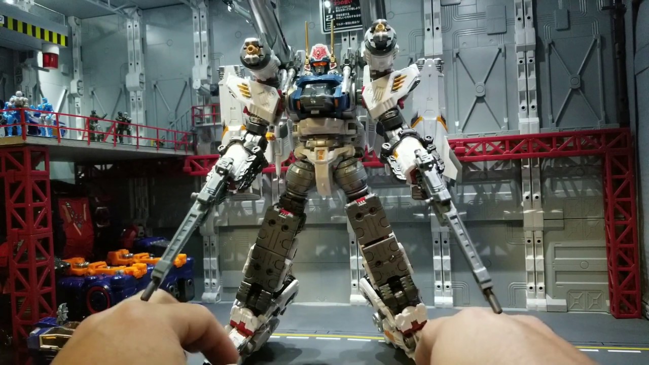 ダイアバトルスとバトルバッファローのTwitterで流行った合体をしてみます！【ダイアクロン】diaclone