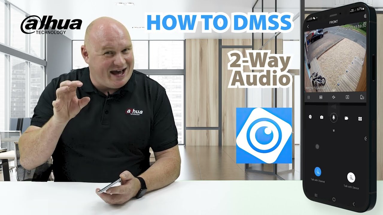 DMSS : How to enable two way Talk