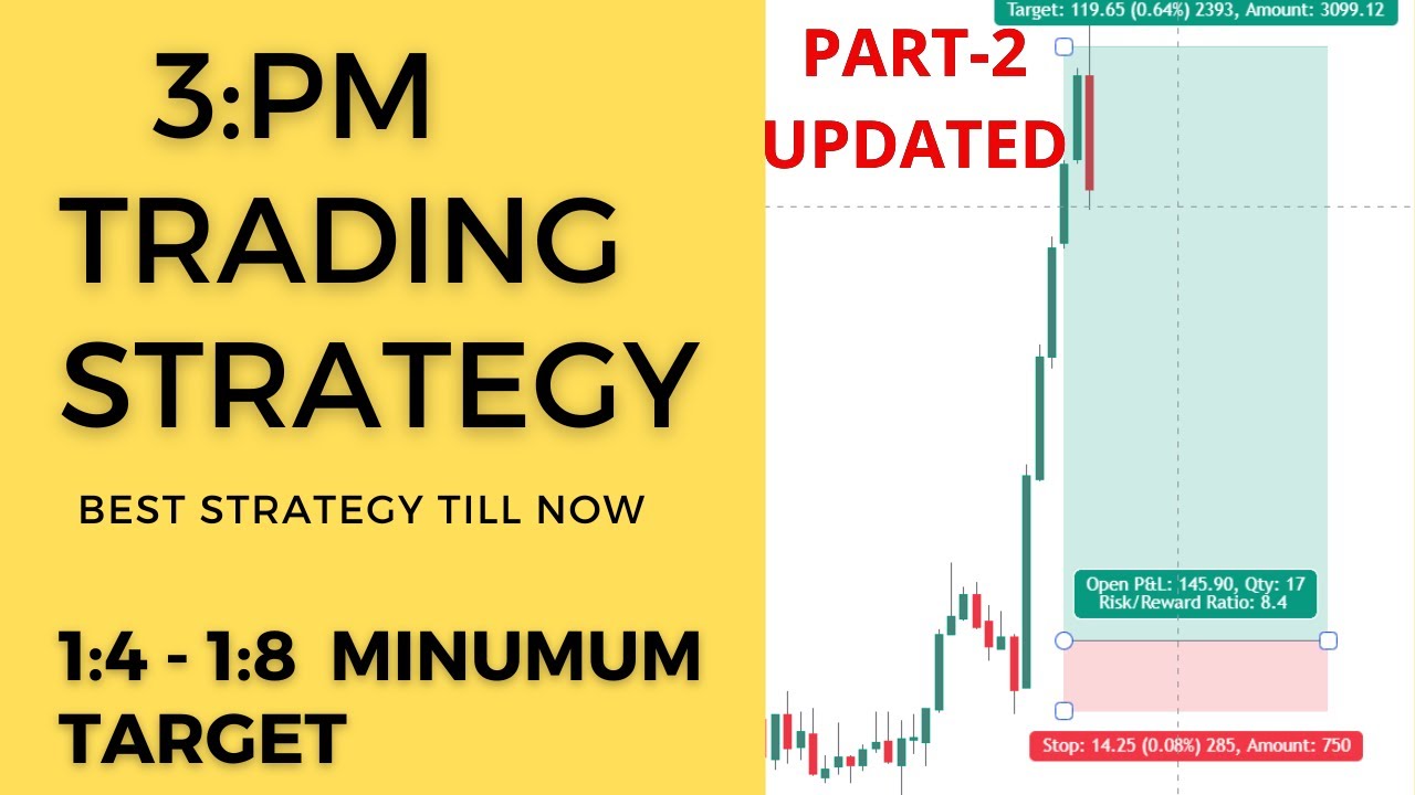 3PM STRATEGY PART 2 | Best for option Buying in Nifty | Earn Daily Rs 5000-20,000