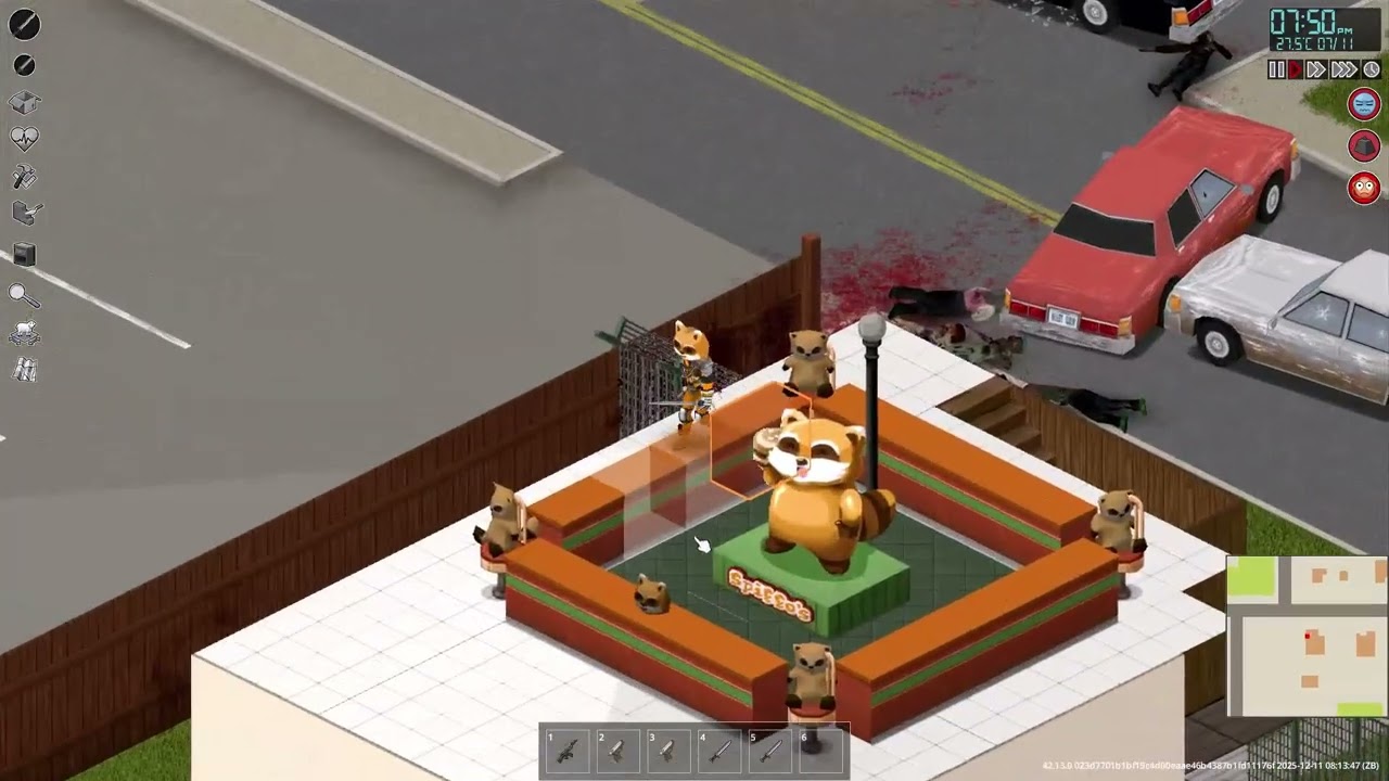 Project Zomboid - My cozy base in Ekron