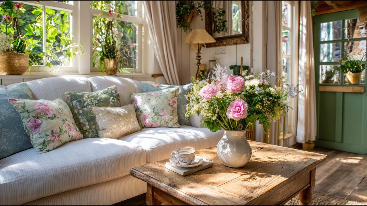 Small Home Spring Decorating Ideas | Cozy Cottage Style Tips & Inspiration