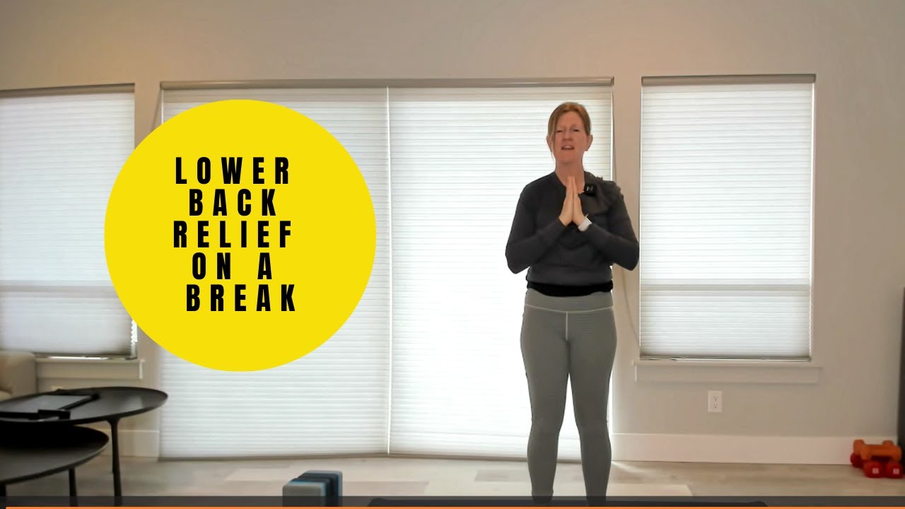 Lower Back Relief You Can Do on a Break | Quick Yoga Reset for Busy Days