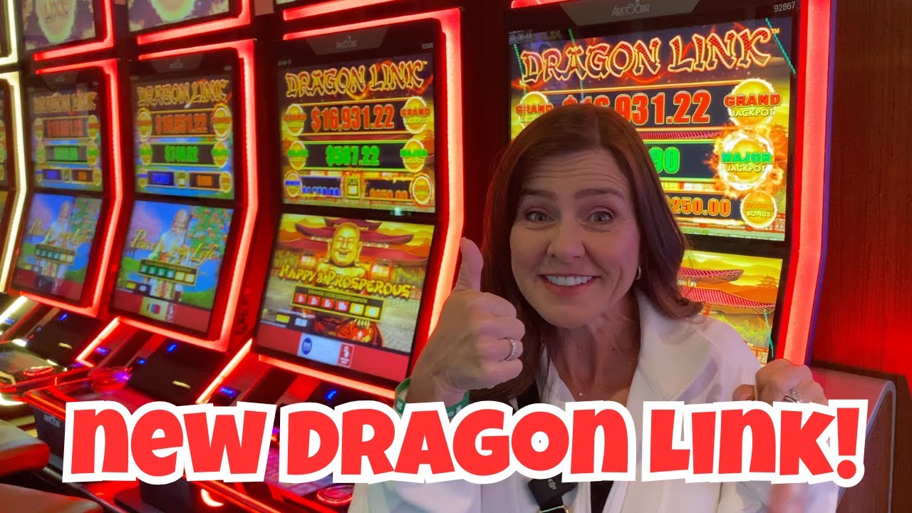 DO NEW SLOTS PAY BETTER?💥New Dragon Link Happy & Prosperous and Peace & Long Life
