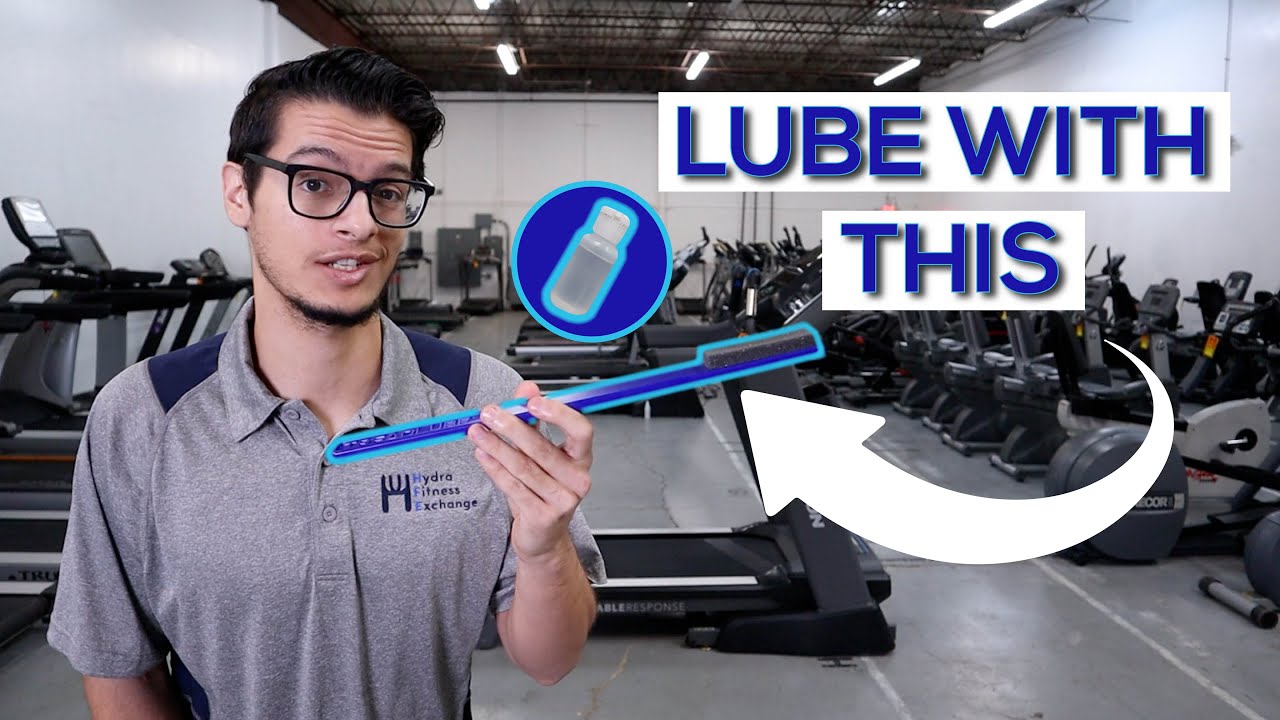 Treadmill Maintenance Is Easy! Treadlube: 16
